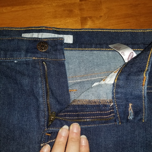 Old Navy Dark Blue Jean Skirt Size 8 EUC - Picture 2 of 6